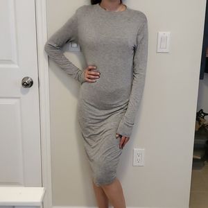 Dress grey long sleeve